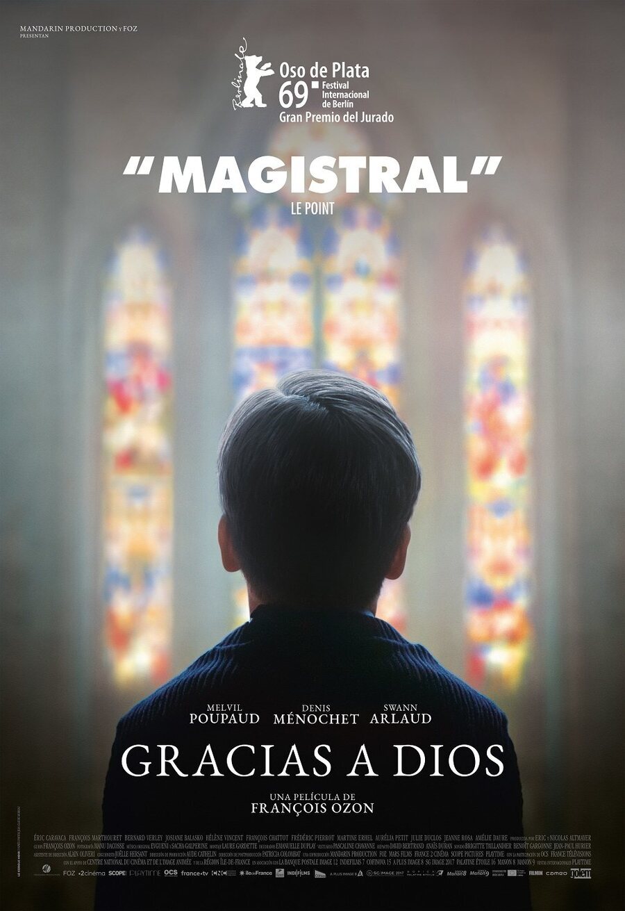 Cartel de Gracias a Dios - España