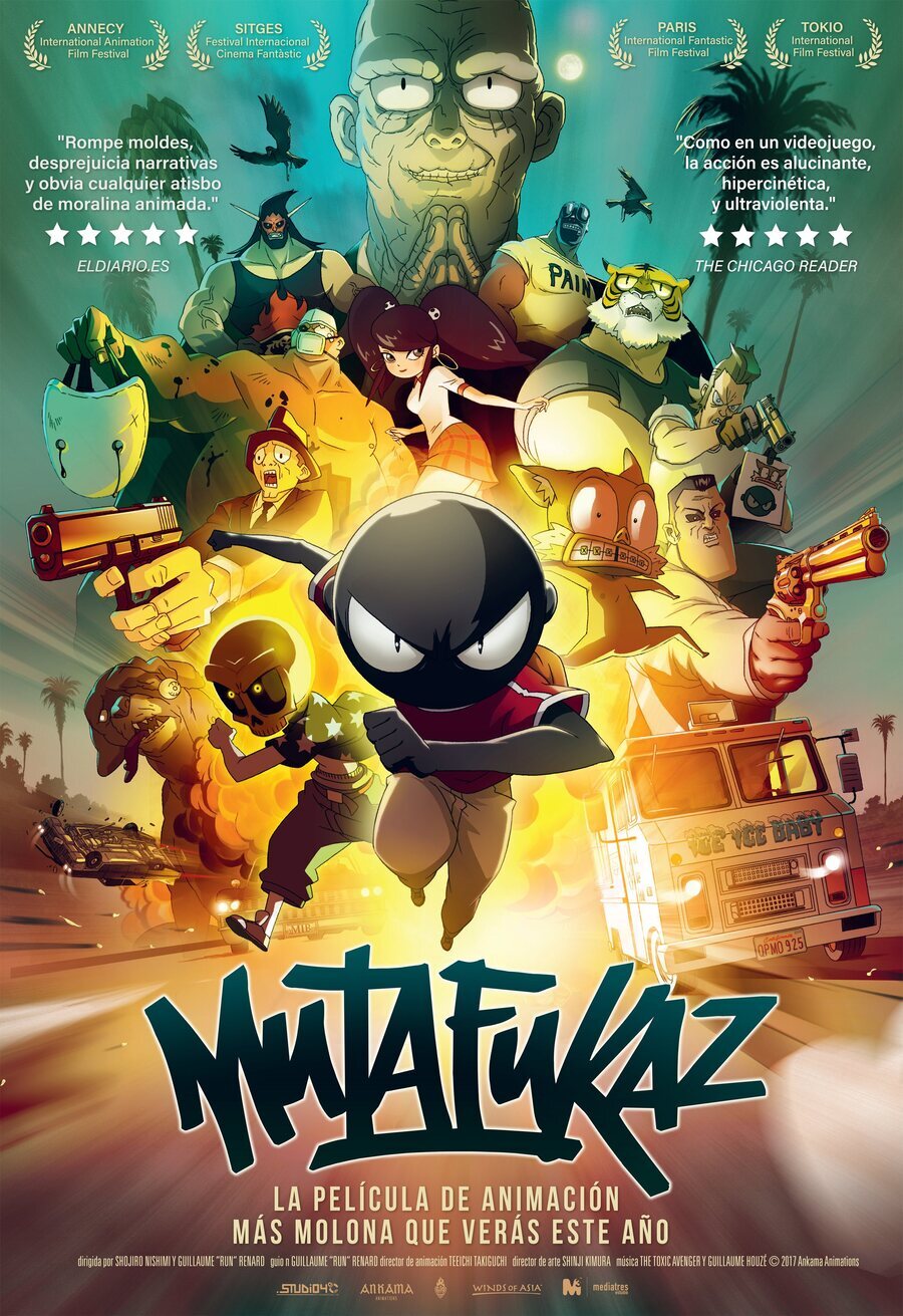 Cartel de Mutafukaz - España