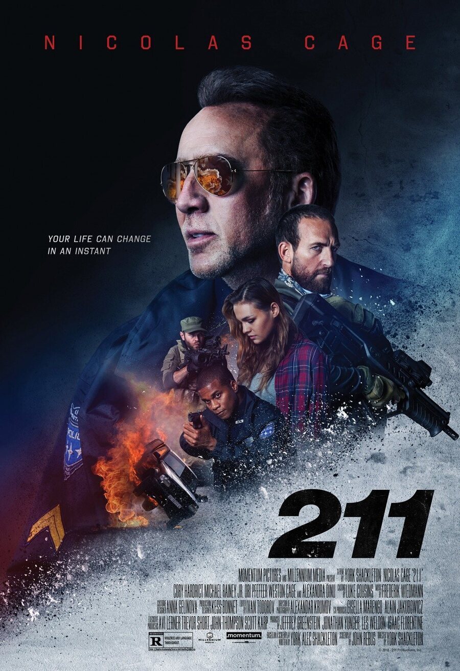 Cartel de 211 - Poster UK '211'