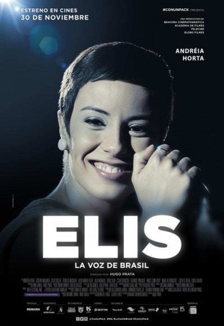 Cartel de Elis. La voz de Brasil - 'Elis'