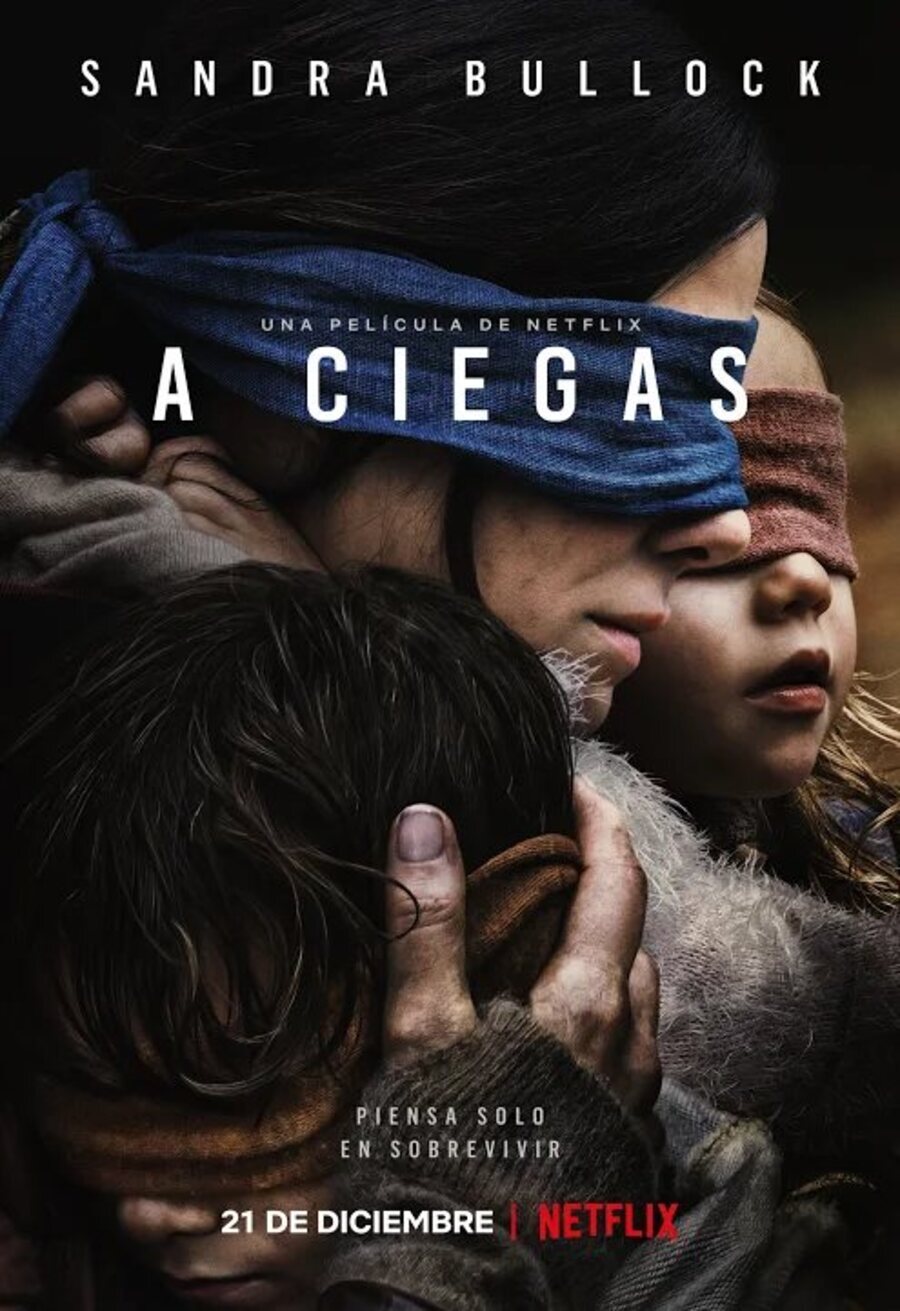 Cartel de A ciegas - 'A ciegas'