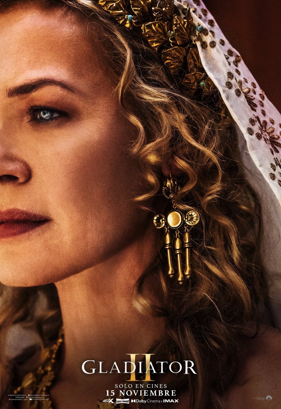 Cartel de Gladiator II - Connie Nielsen