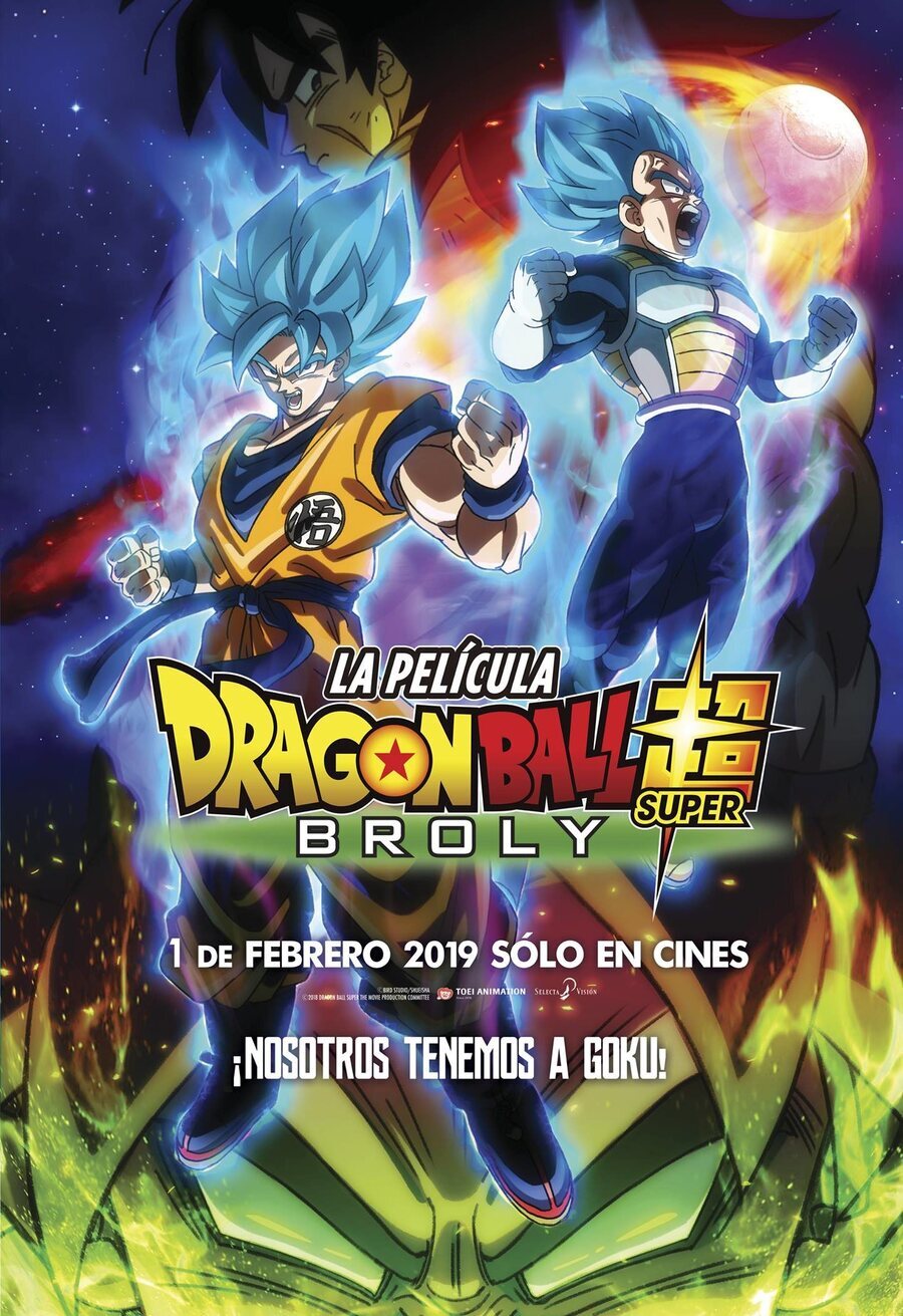 Cartel de Dragon Ball Super: Broly - España