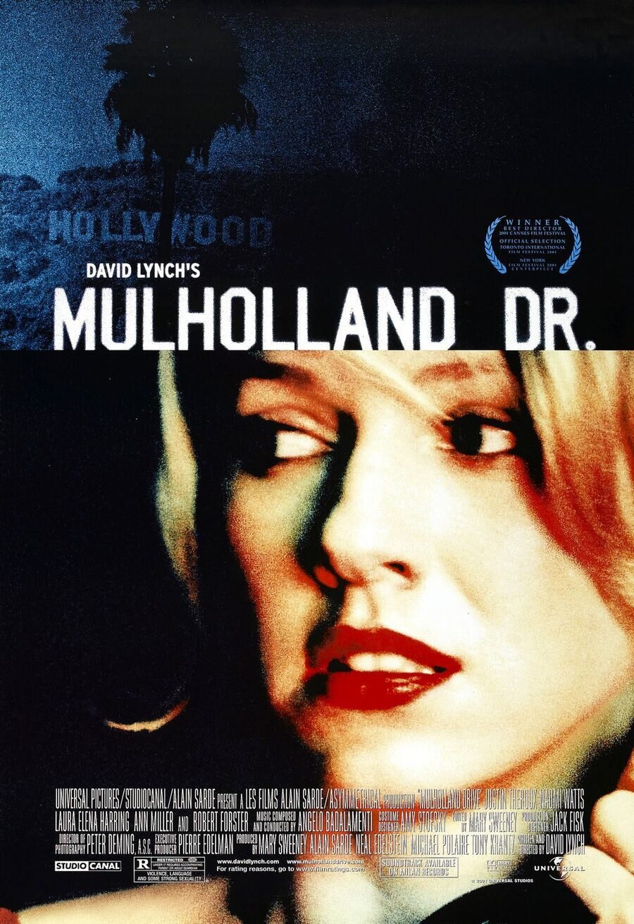 Cartel de Mulholland Drive - EEUU