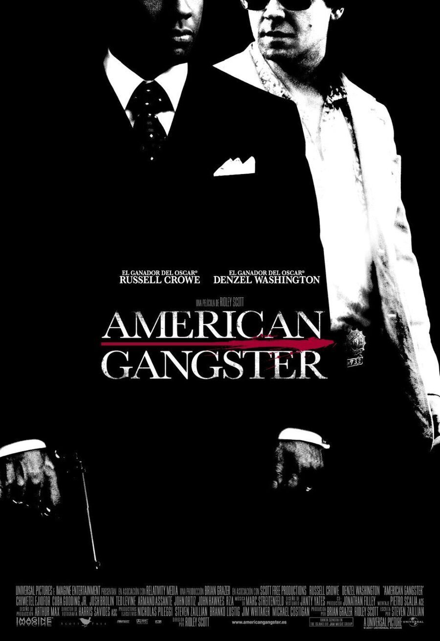 Cartel de American Gangster - España