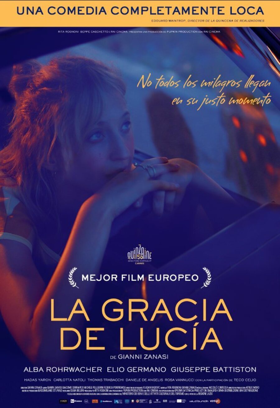 Cartel de La Gracia de Lucía - La Gracia de Lucía