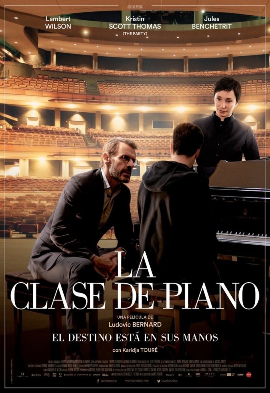 Cartel de La clase de piano - La clase de piano