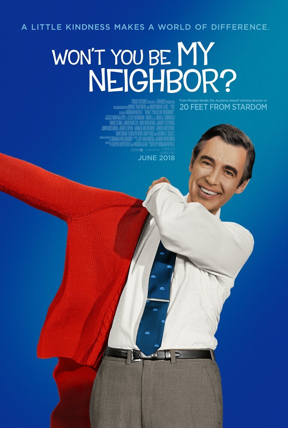 Cartel de ¿Quieres ser mi vecino? - Estados Unidos