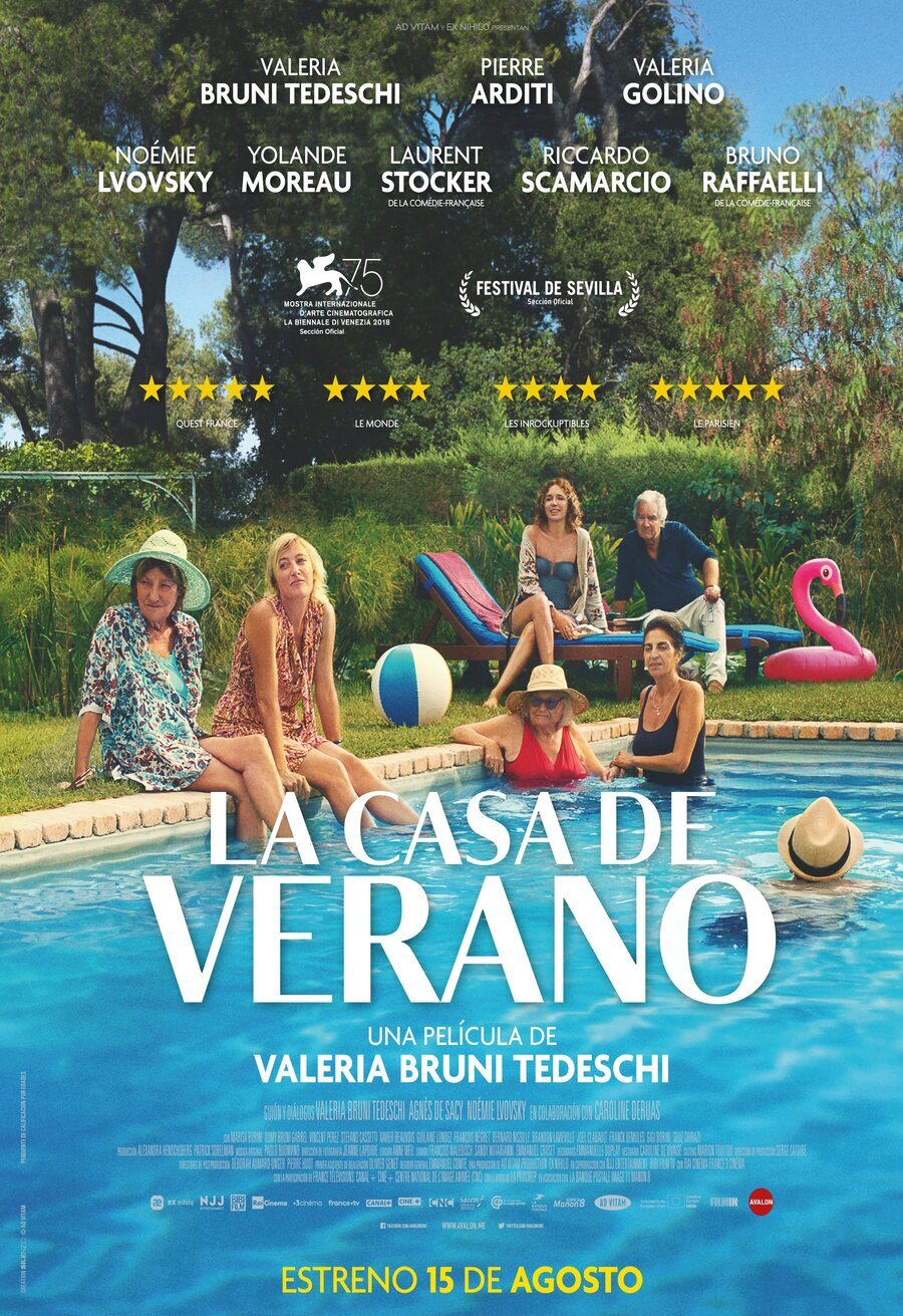 Cartel de La casa de verano - España