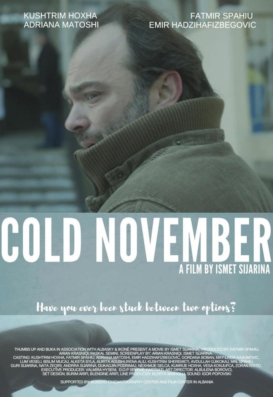 Cartel de Cold November - Reino Unido