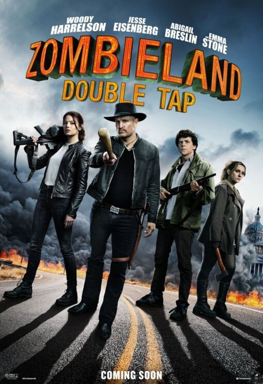 Cartel de Zombieland: Mata y Remata - Poster EEUU