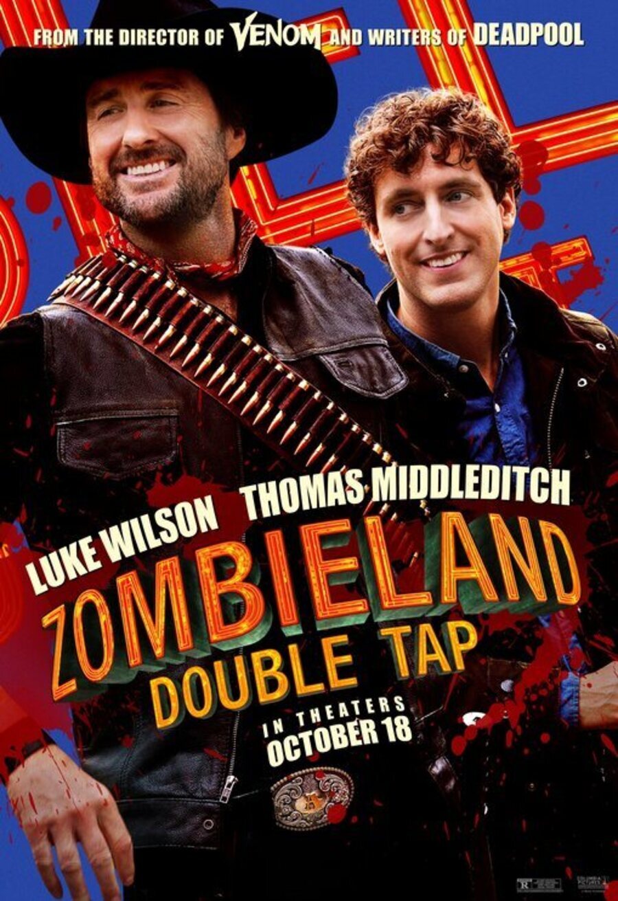 Cartel de Zombieland: Mata y Remata - Luke Wilson y Thomas Middleditch