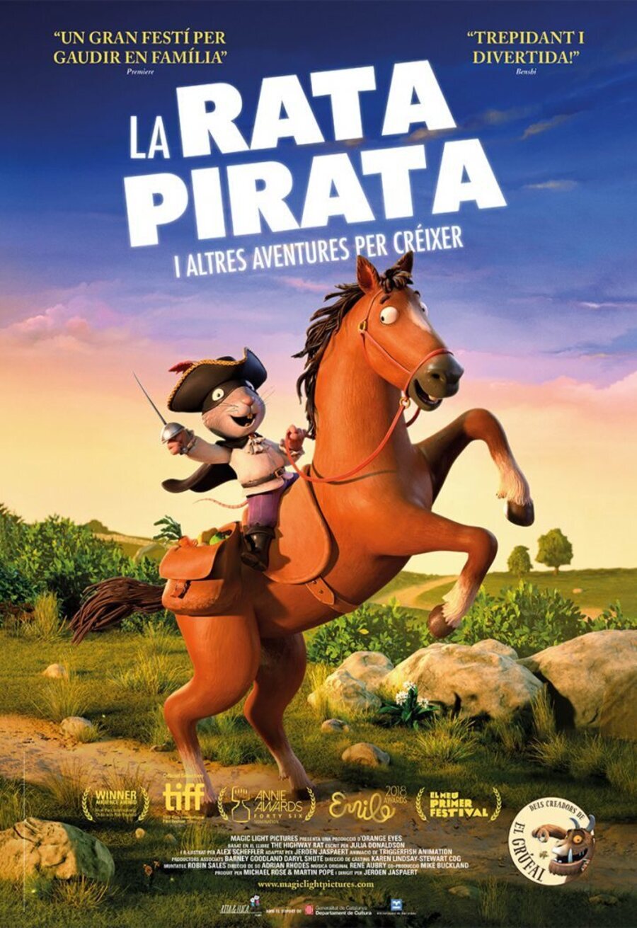 Cartel de La rata pirata - La rata pirata