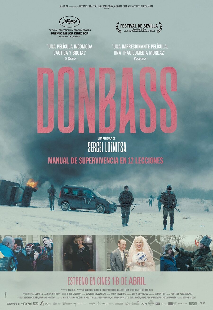 Cartel de Donbass - España