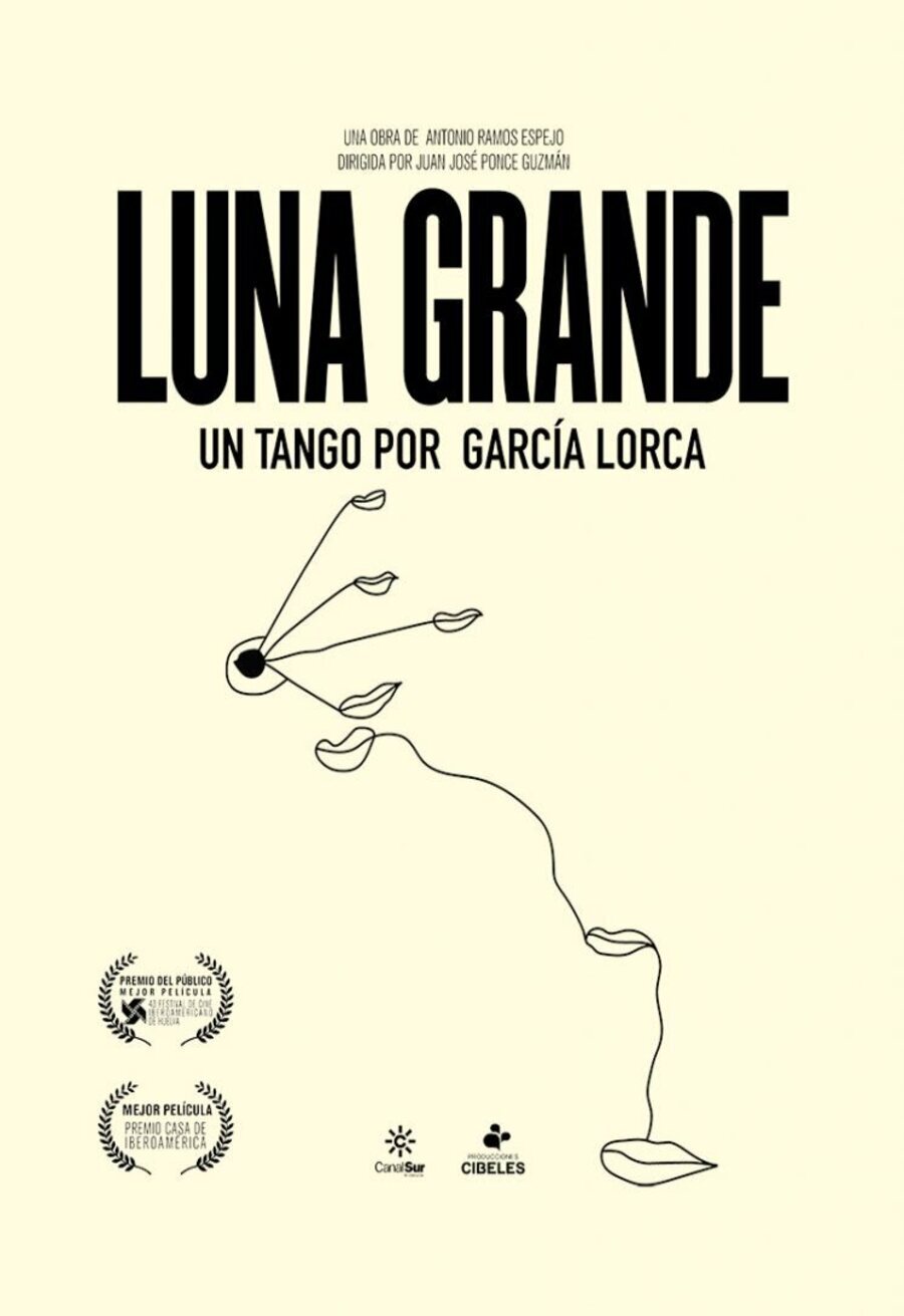 Cartel de Luna grande, un tango por García Lorca - Cartel