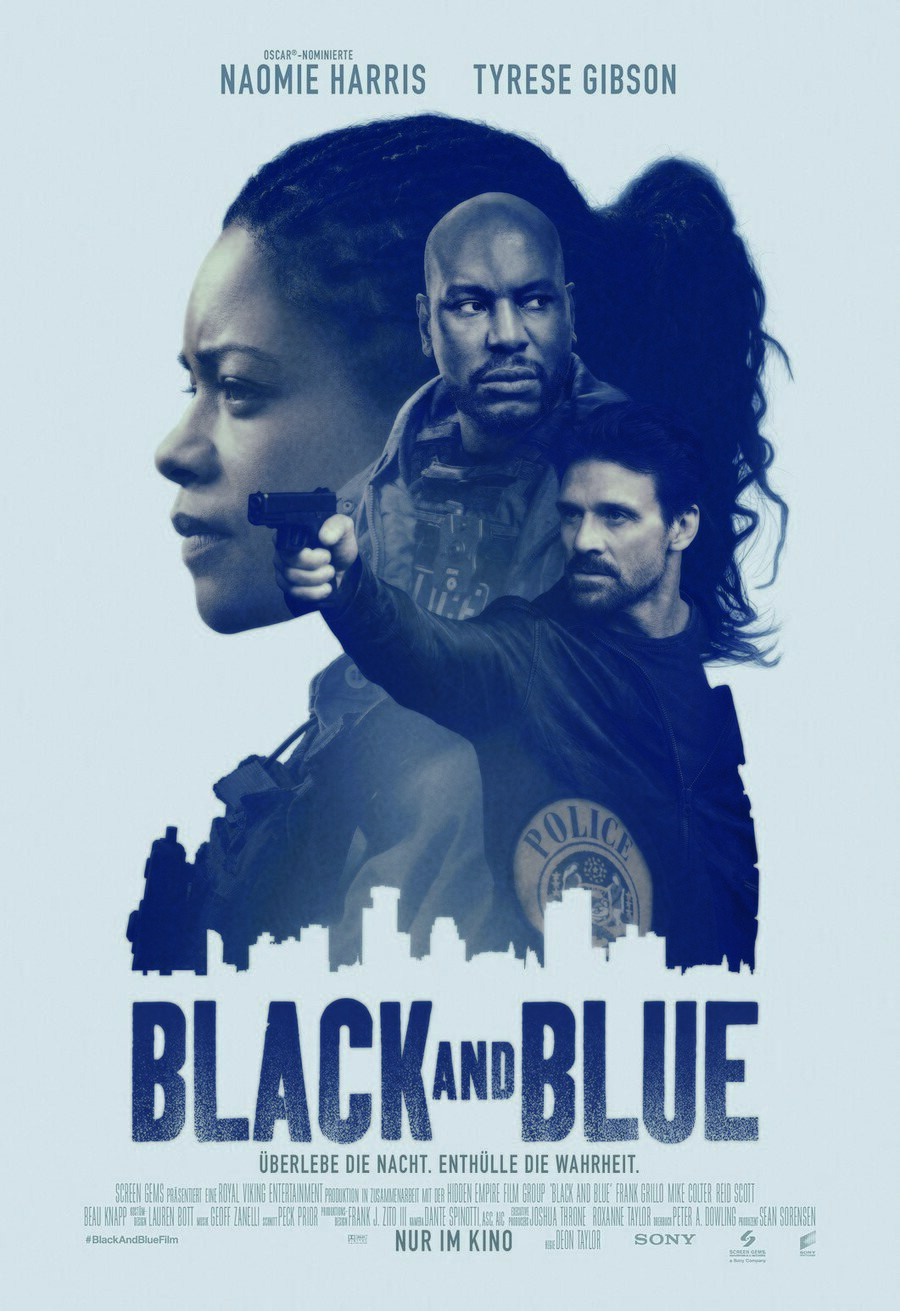 Cartel Poster Alemania de 'Black and Blue (2019)' - eCartelera