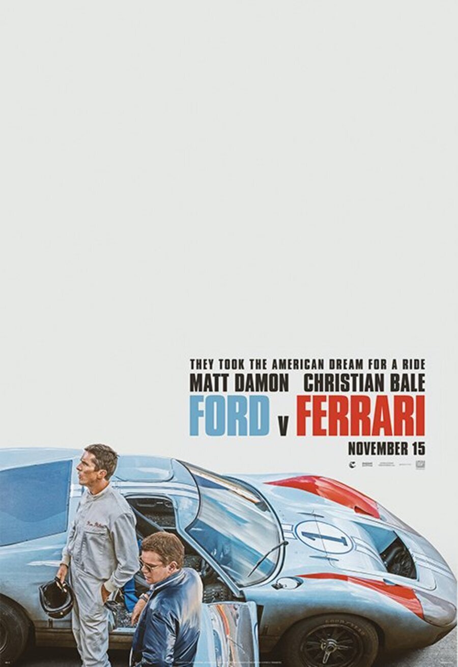 Cartel de Le Mans '66 - Ford v. Ferrari