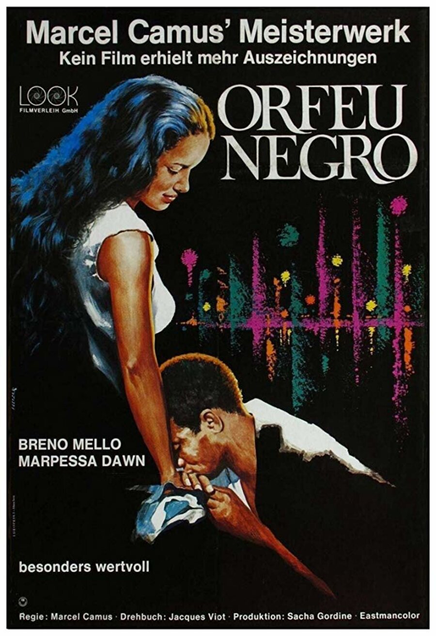 Cartel de Orfeo negro - Cartel Alemania