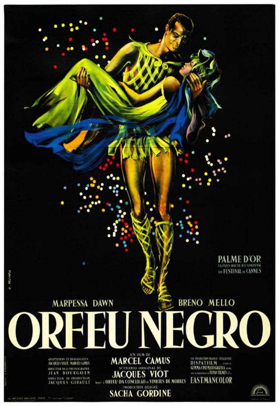 Cartel de Orfeo negro - Cartel Brasil