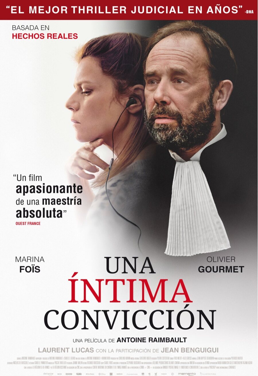 Cartel de Una íntima convicción - España