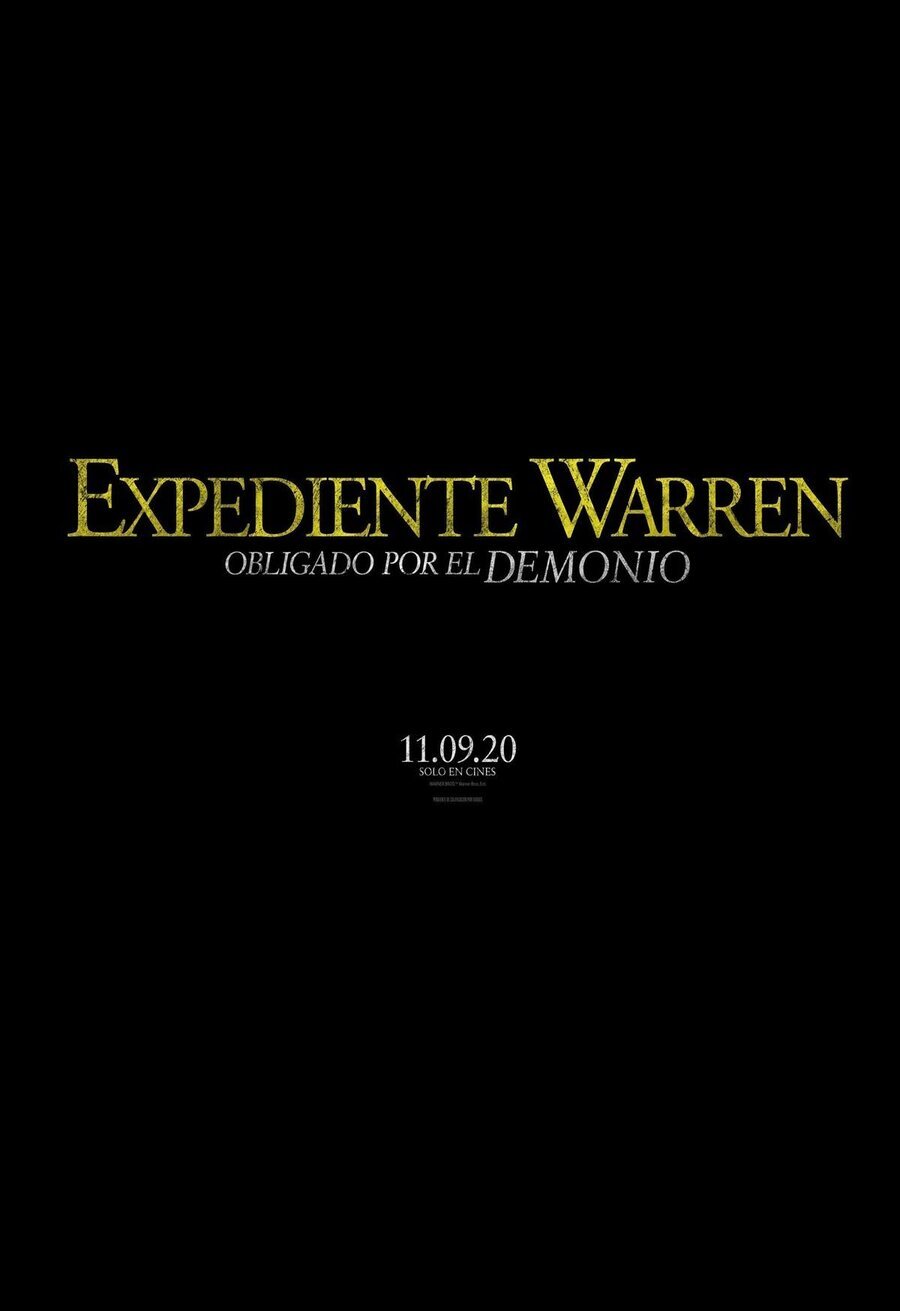 Cartel de Expediente Warren: Obligado por el demonio - Expediente Warren: Obligado por el demonio