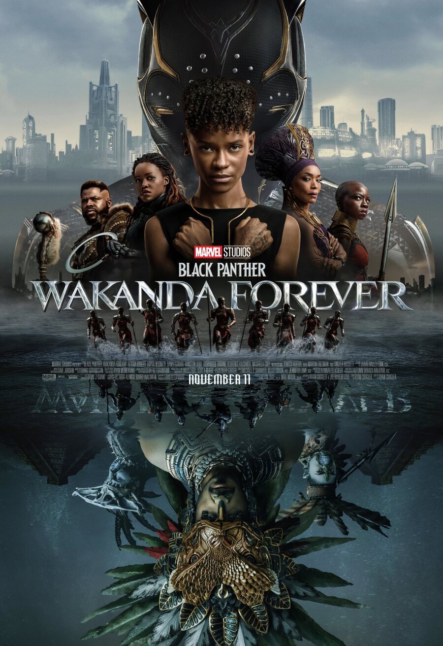 Cartel de Black Panther: Wakanda Forever - EE.UU.