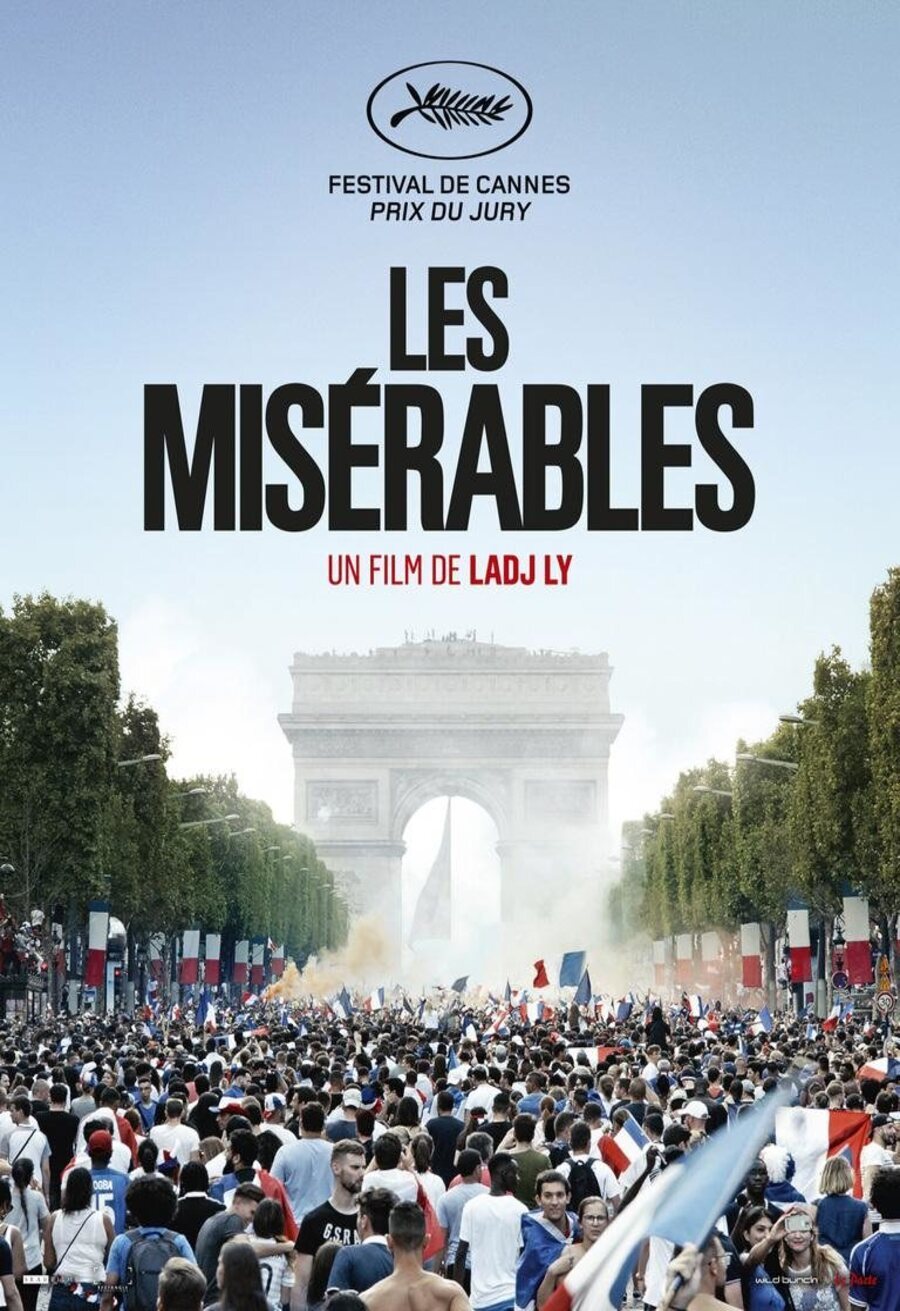 Cartel de Los miserables - Francia