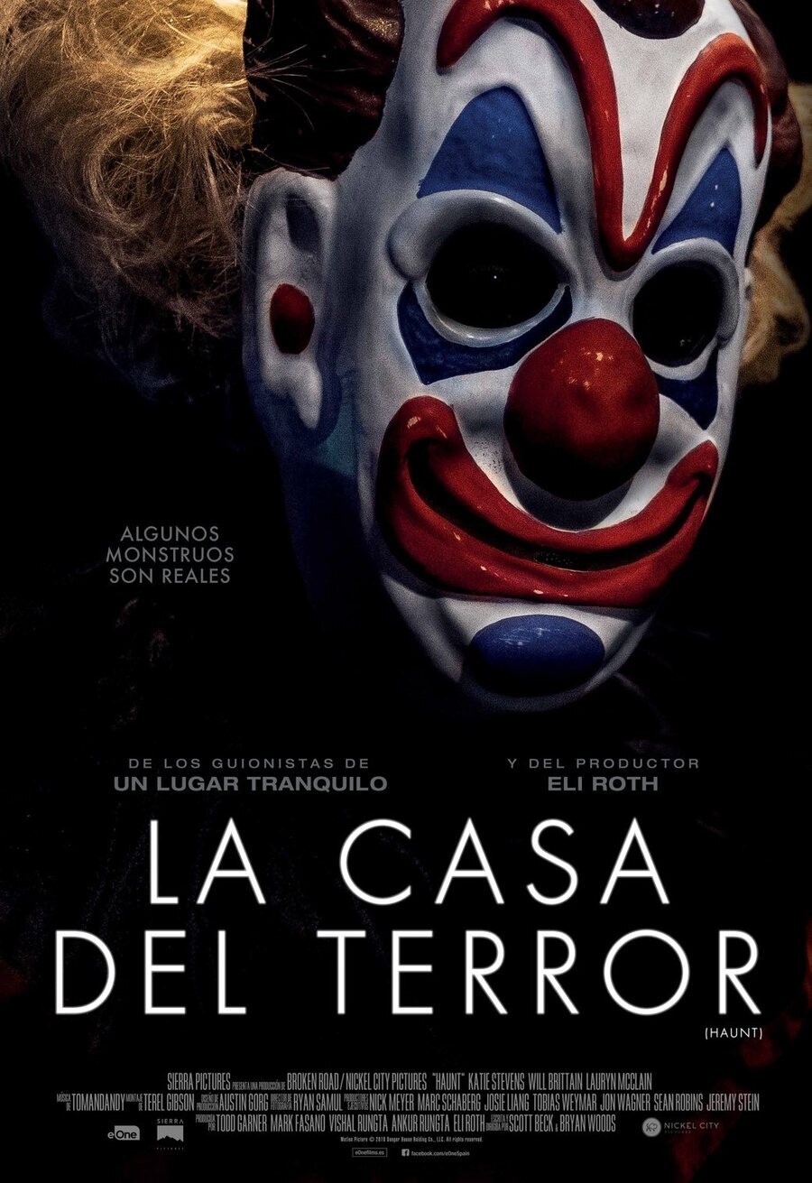 Cartel de La casa del terror - La casa del terror