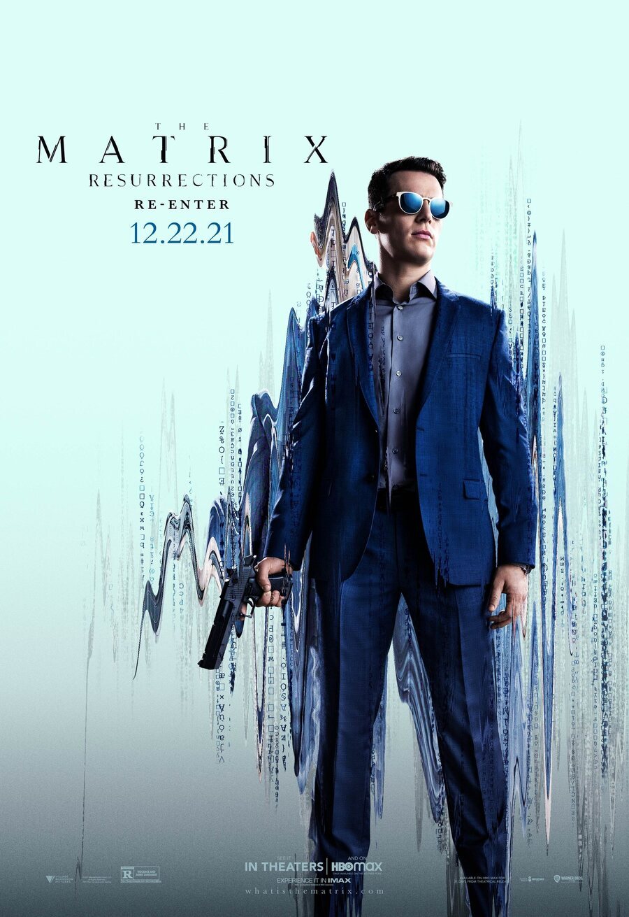 Cartel de Matrix Resurrections - Póster Jonathan Groff