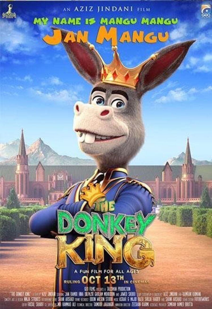 Cartel de El rey burro - The Donkey King