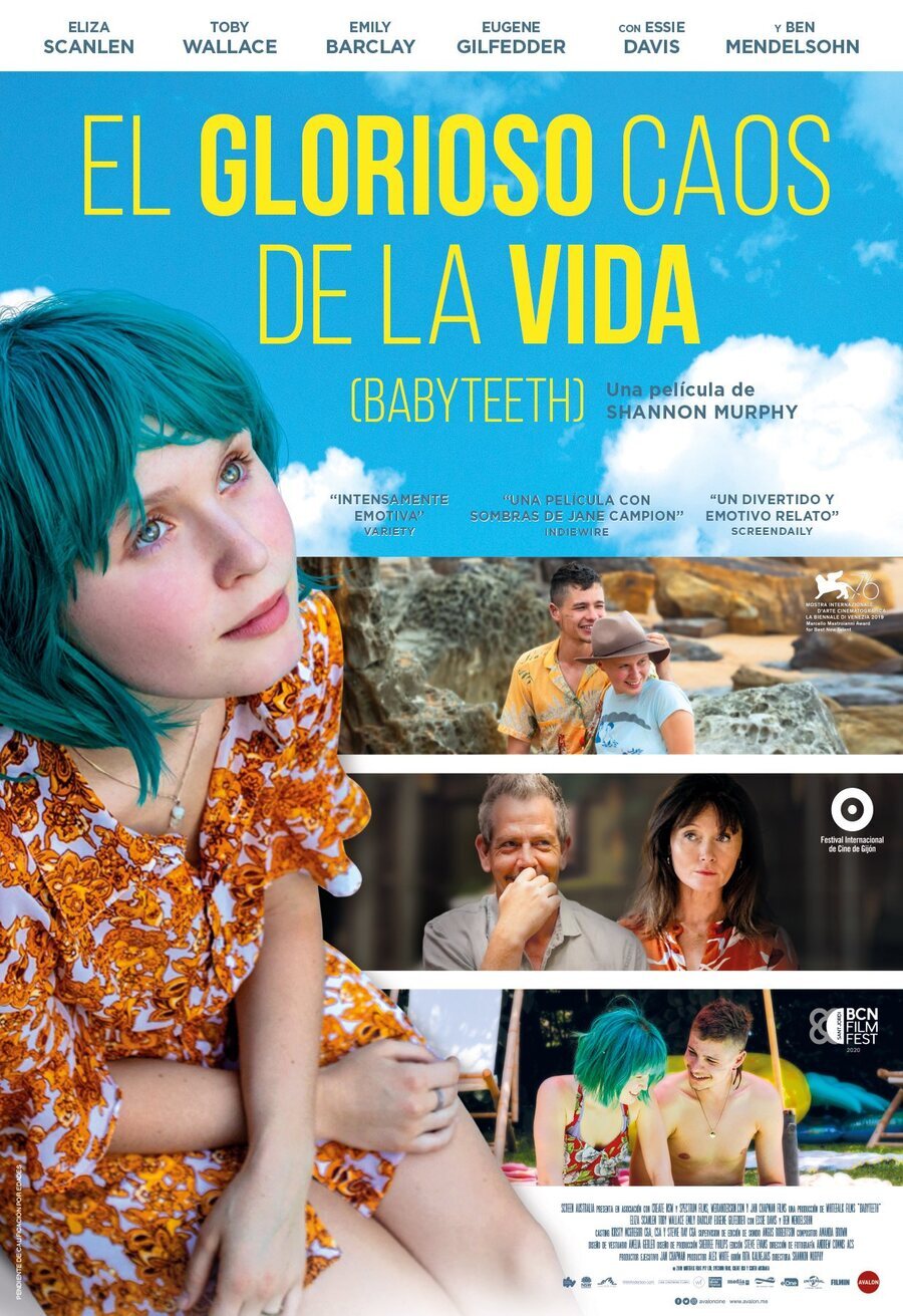 Cartel de El glorioso caos de la vida (Babyteeth) - España