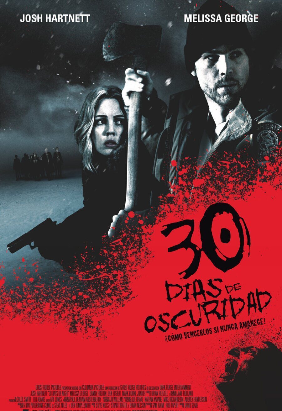 Cartel de 30 días de oscuridad - España