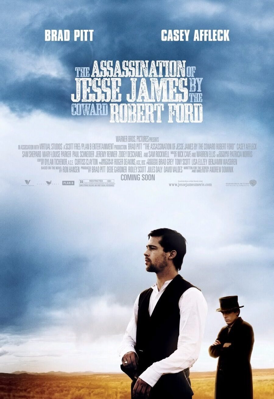 Cartel de El asesinato de Jesse James por el cobarde Robert Ford - EEUU