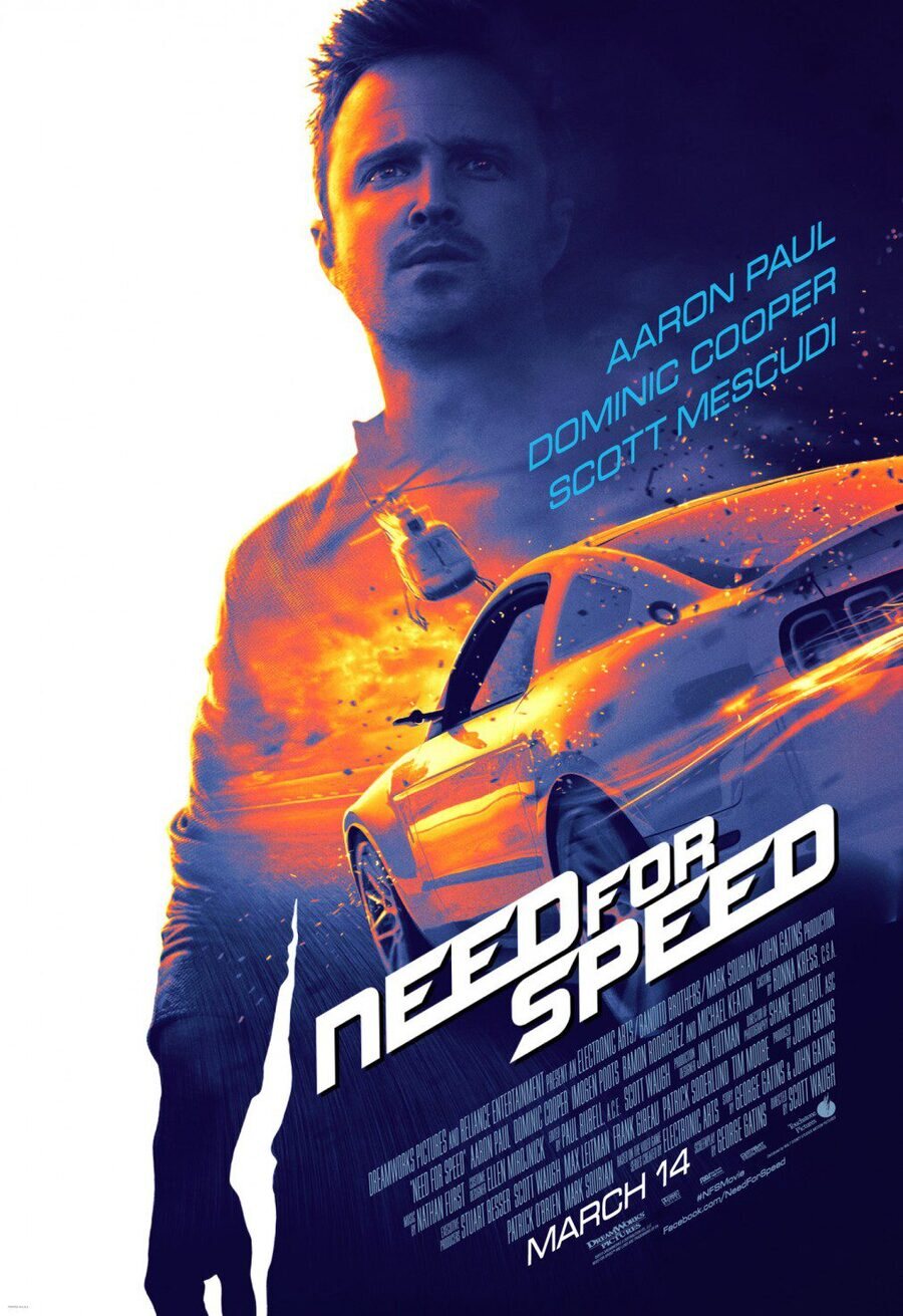 Cartel de Need For Speed - Estados Unidos