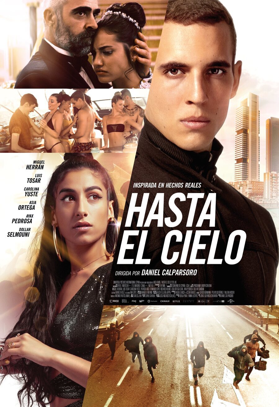 Cartel de Hasta el cielo - España