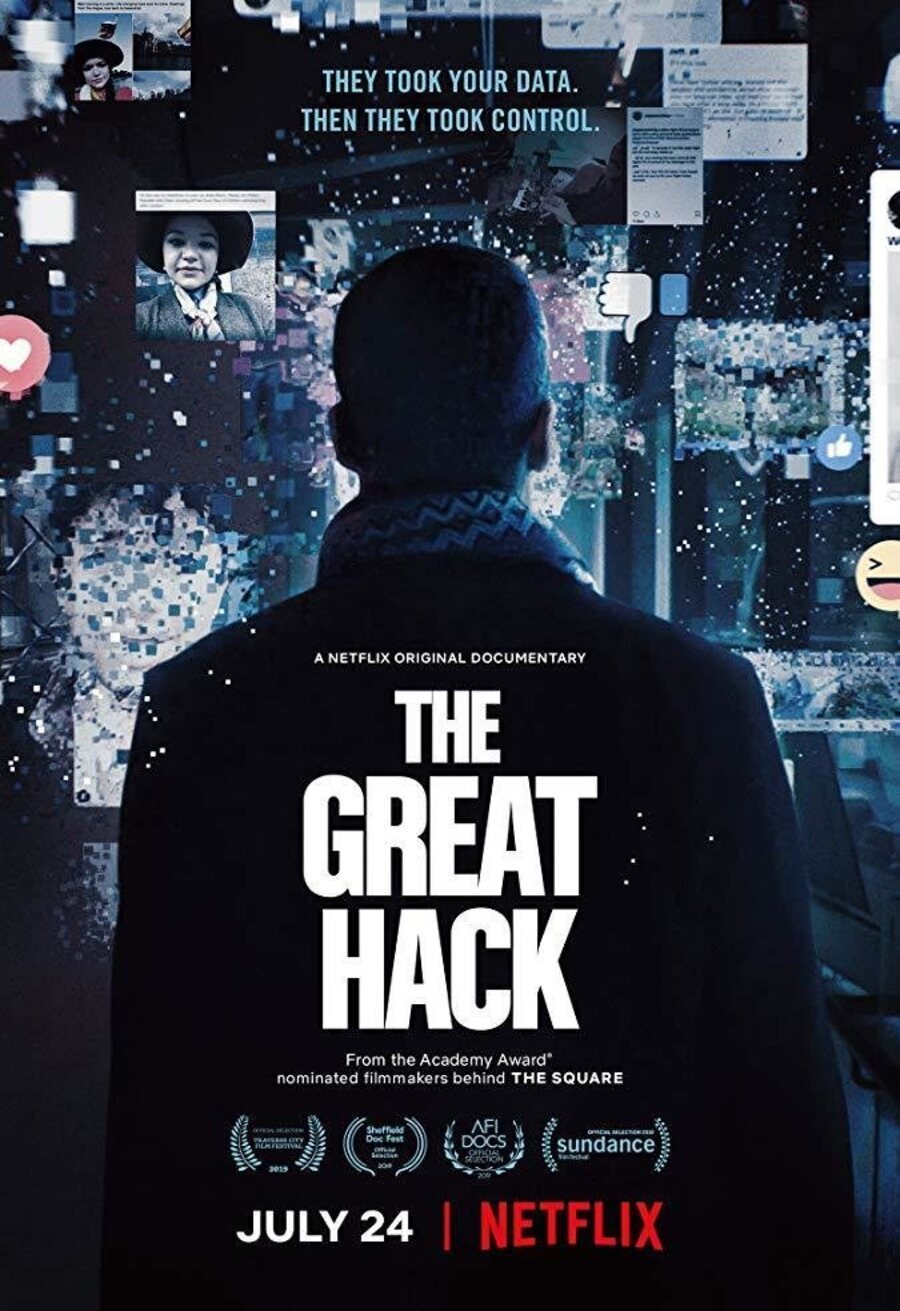 Cartel de El gran hackeo - 'The Great Hack'