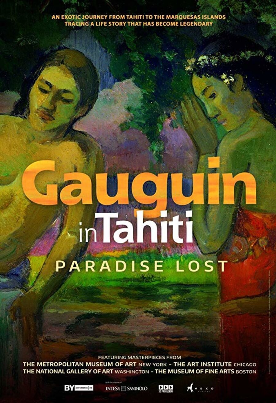 Cartel de Gauguin en Tahití: Paraíso perdido - EE.UU.