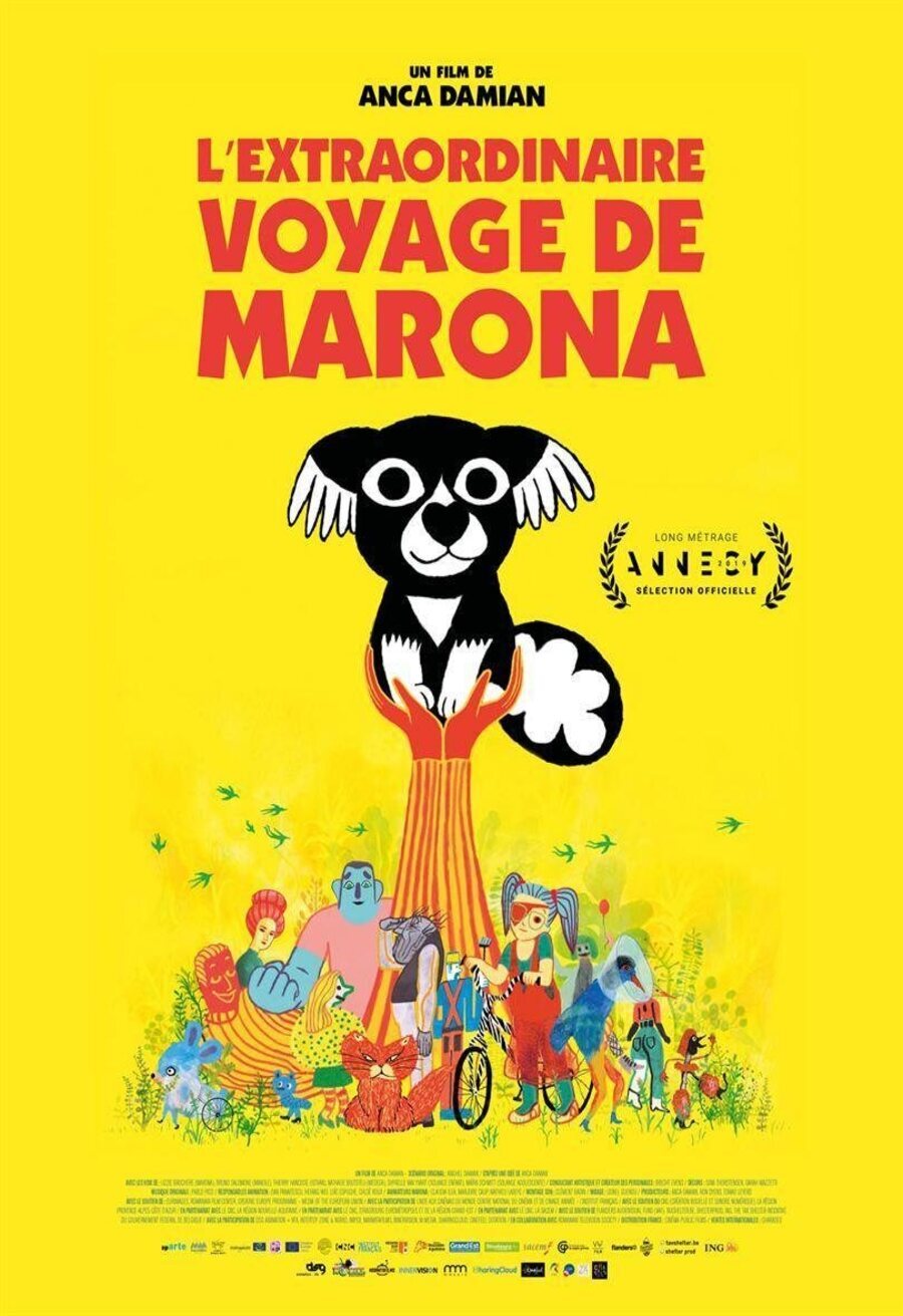 Cartel de Las vidas de Marona - Francia #1