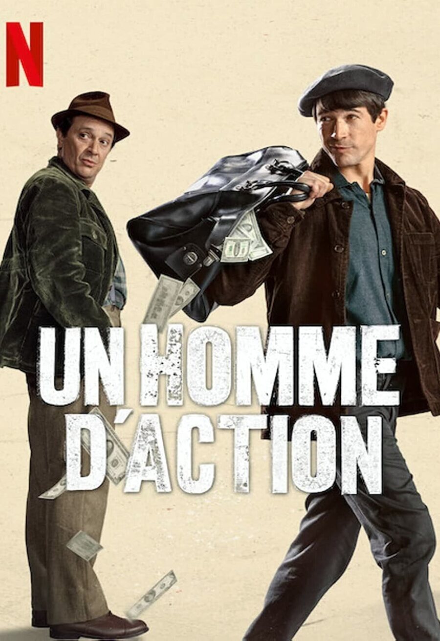 Cartel de Un hombre de acción - Français