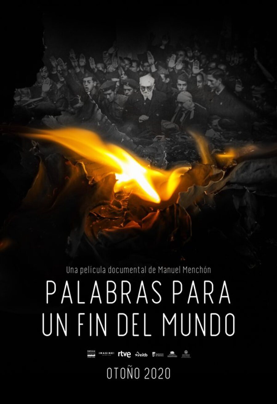 Cartel de Palabras para un fin del mundo - 'Palabras para un fin del mundo'