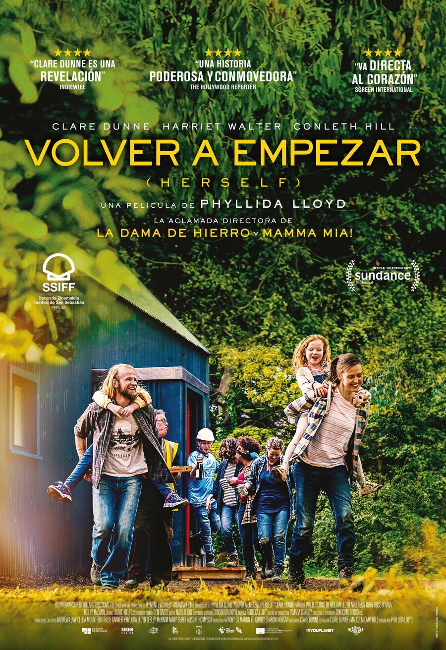 Cartel de Volver a empezar - España