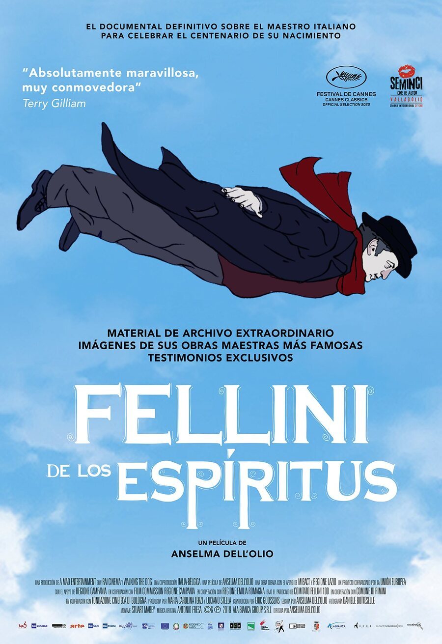 Cartel de Fellini de los espíritus - España