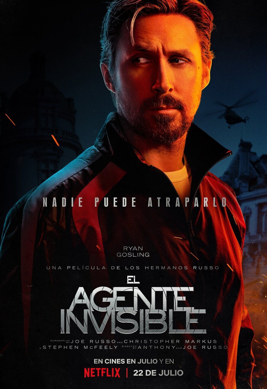 Cartel de El agente invisible - Ryan Gosling