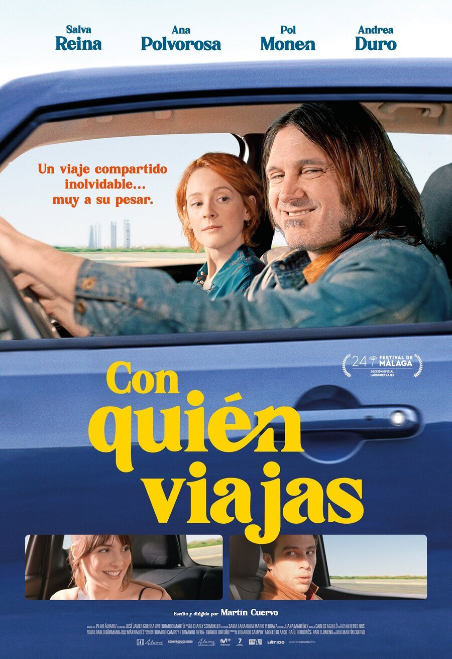 Cartel de Con quién viajas - España