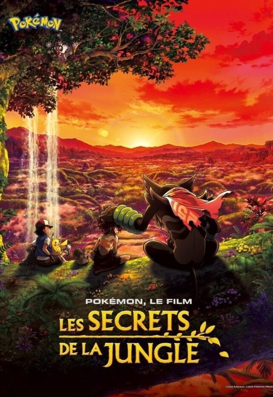 Cartel de Pokémon: Los secretos de la selva - Francia