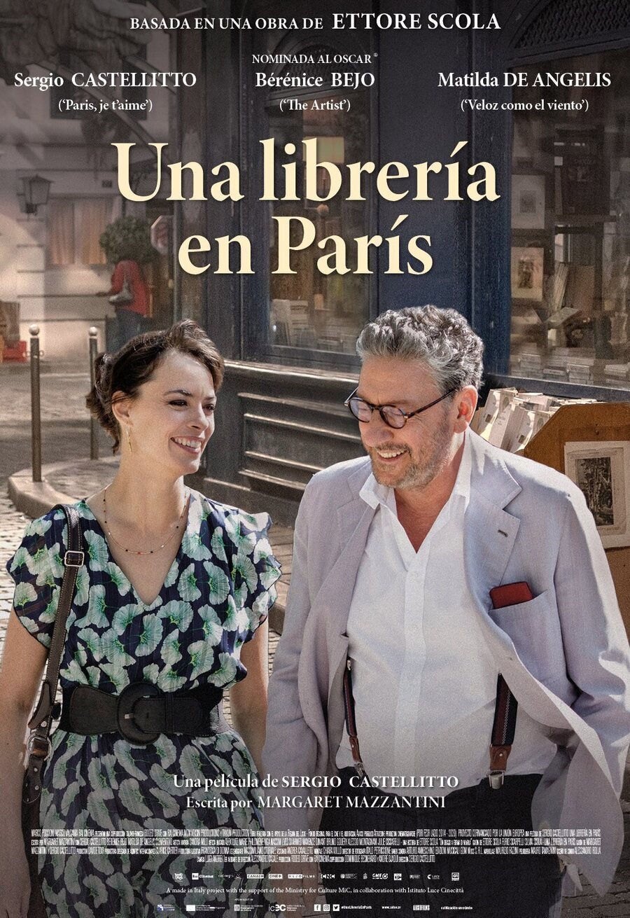 Cartel de Una librería en París - España