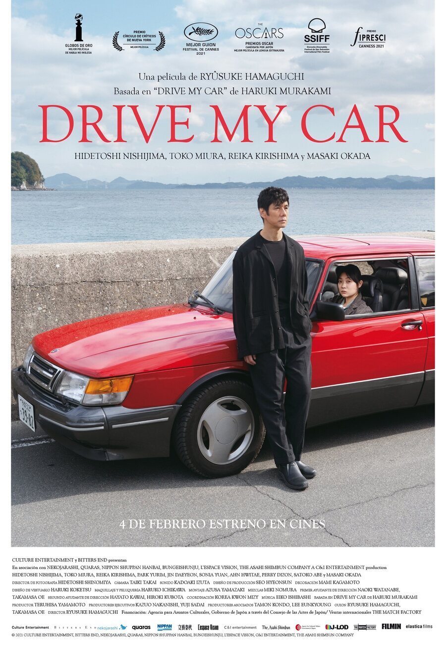 Cartel de Drive My Car - España