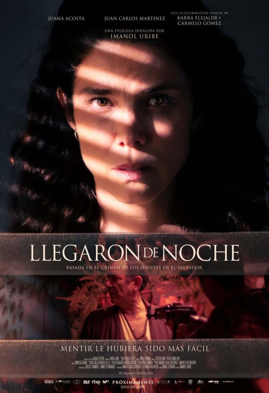 Cartel de Llegaron de noche - España