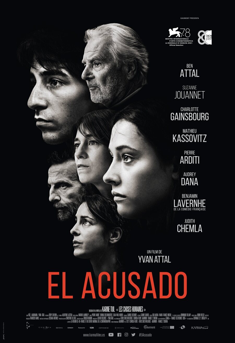 Cartel de El acusado - Español