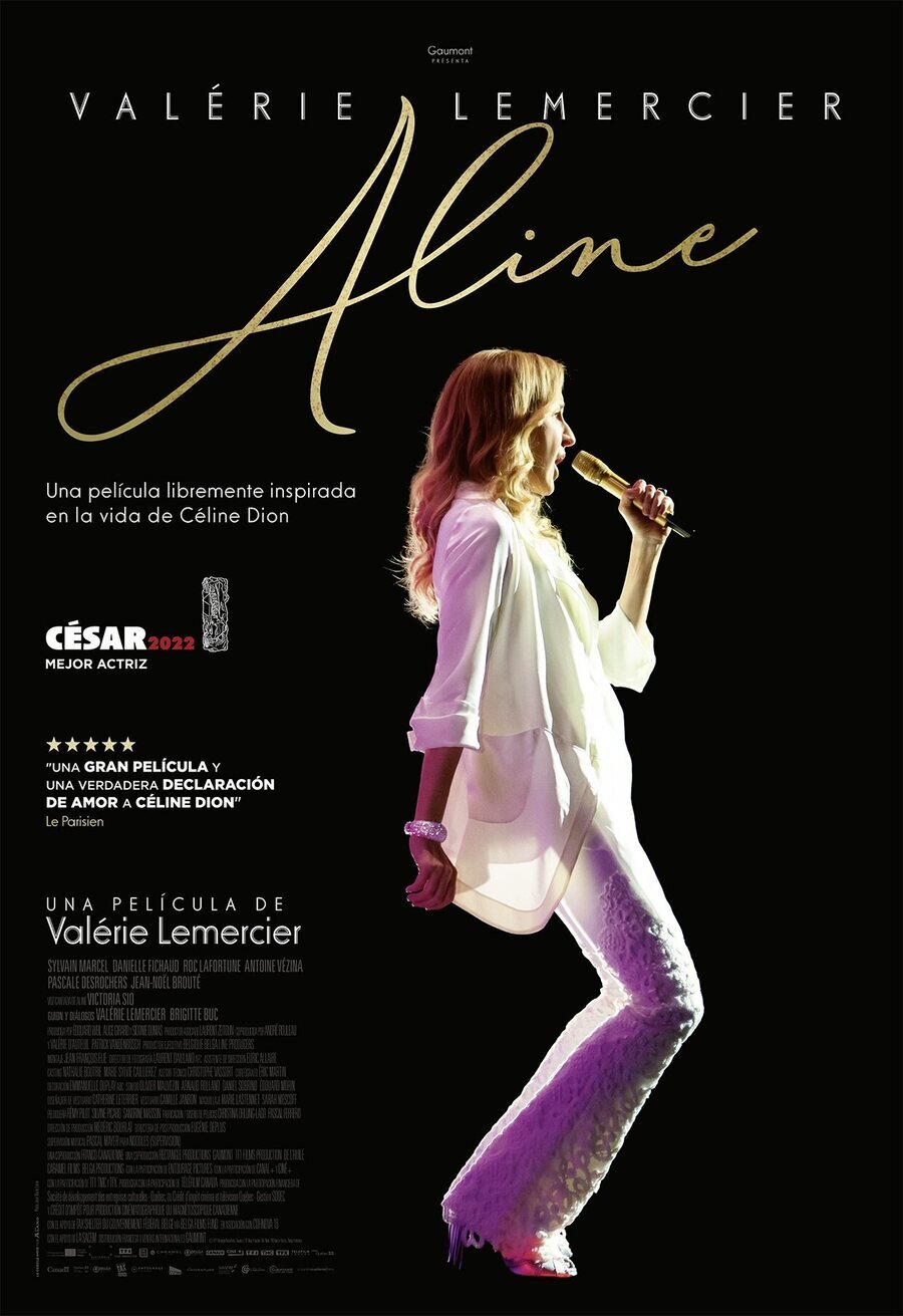 Cartel de Aline - España